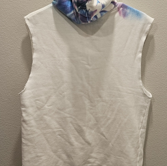 H&M Sleeveless White Hoodie Top - Picture 2 of 3